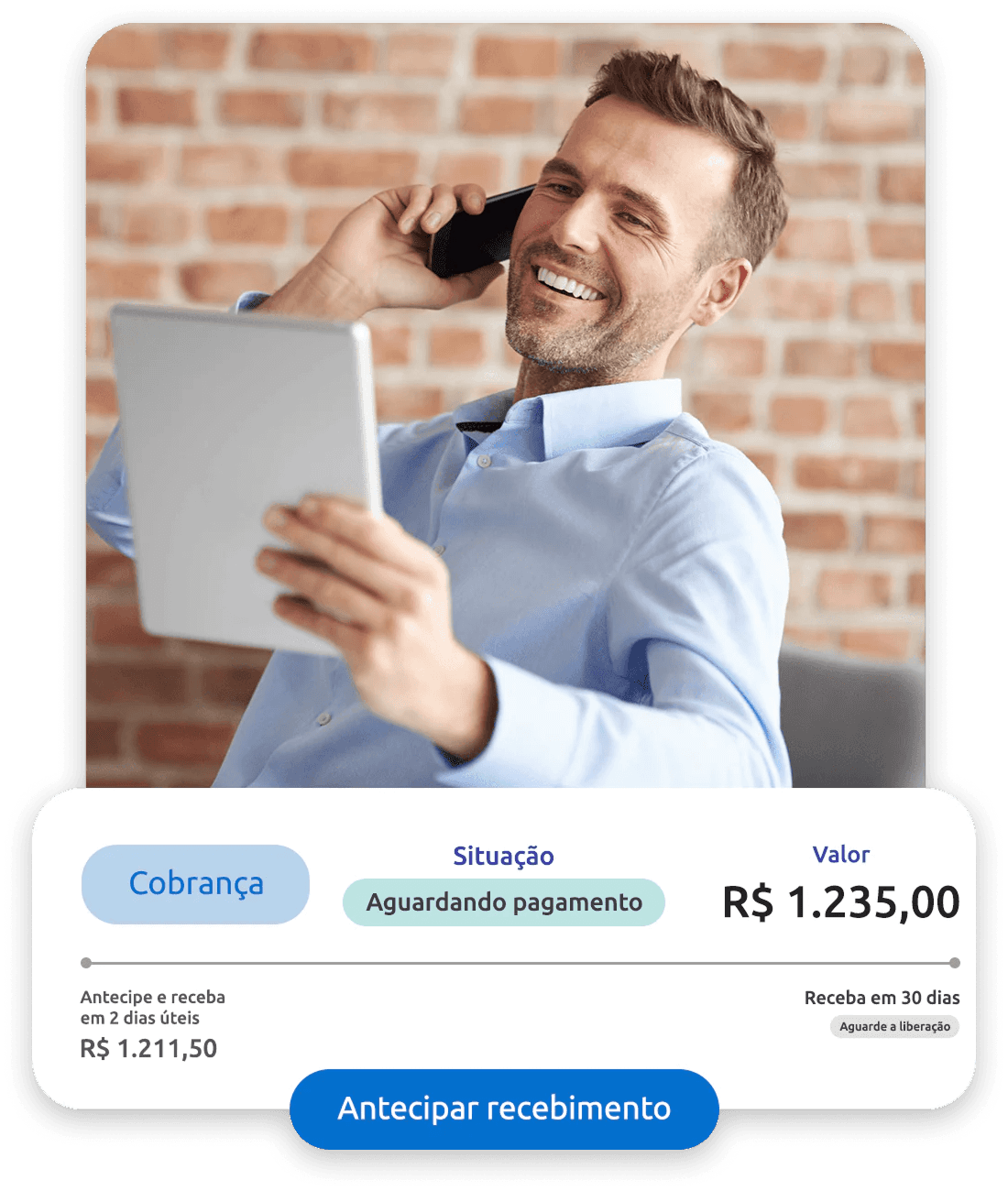 WMoney — Antecipação de recebíveis de cartão de crédito